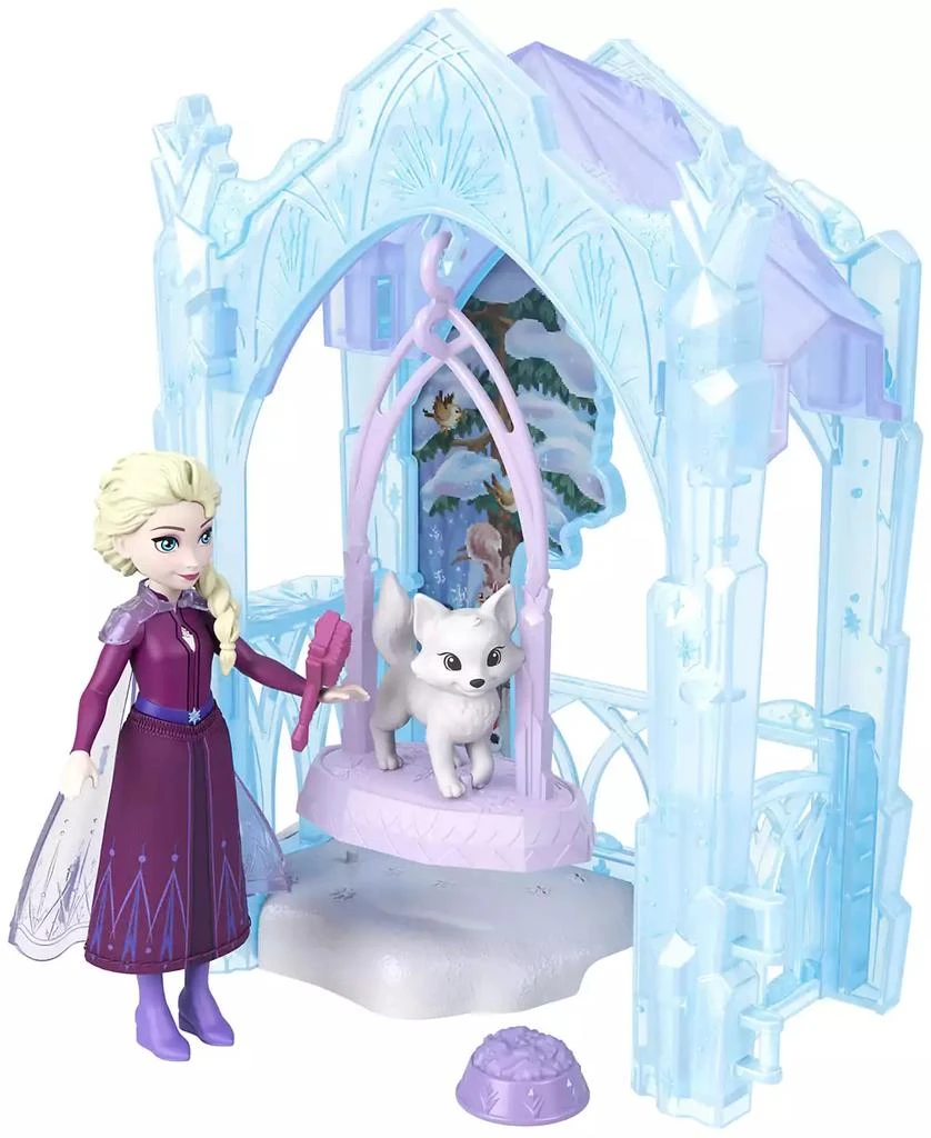 Disney Princess Disney Frozen Storytime Stackers Elsa Small Doll and Icy Animal Hideaway Playset