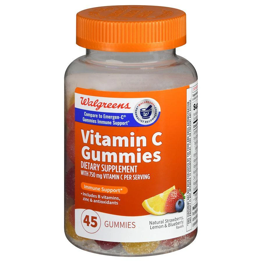 Walgreens Vitamin C 750 mg Gummies 1