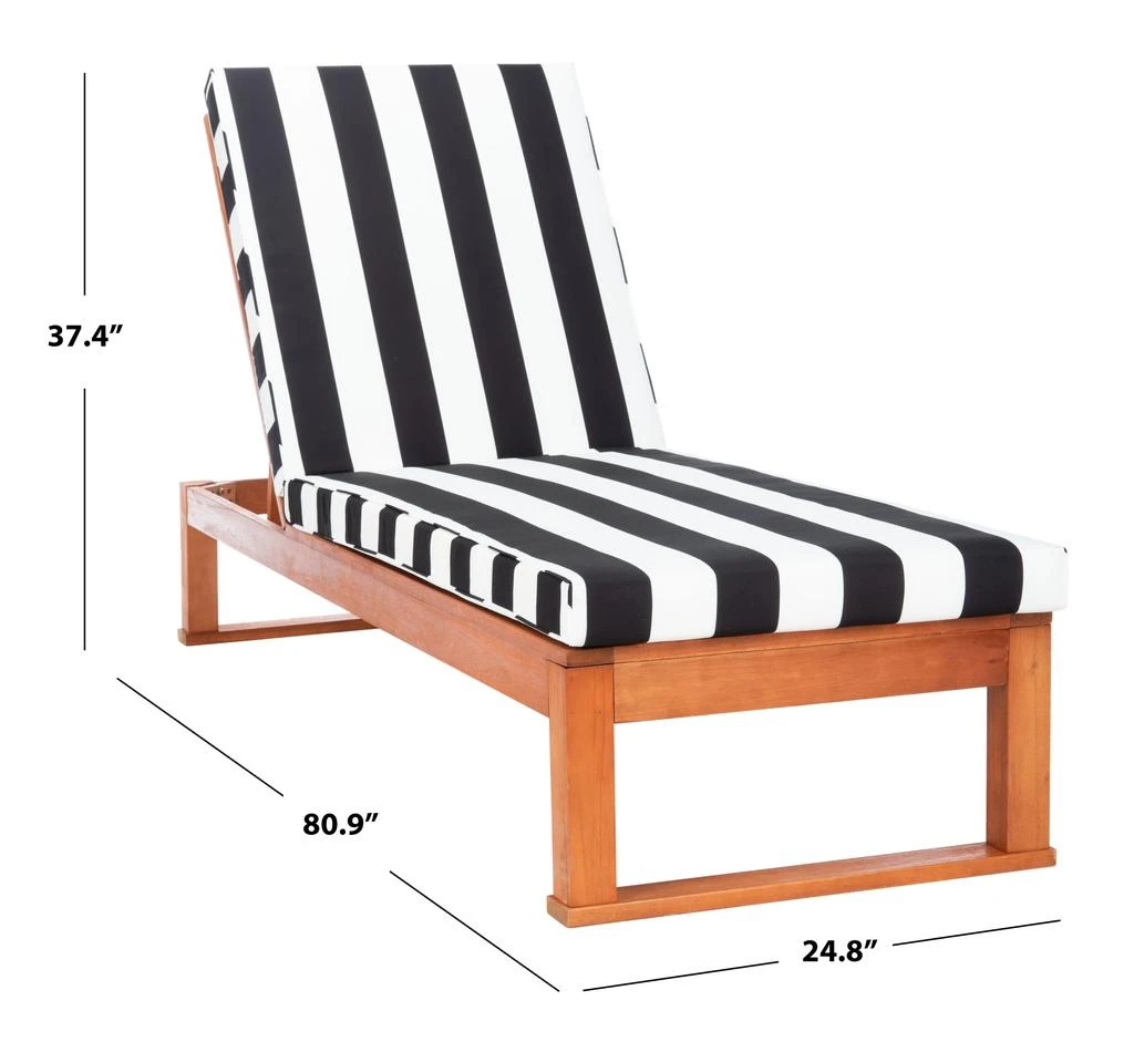 Safavieh Solano Sunlounger (Indoor / Outdoor) 4