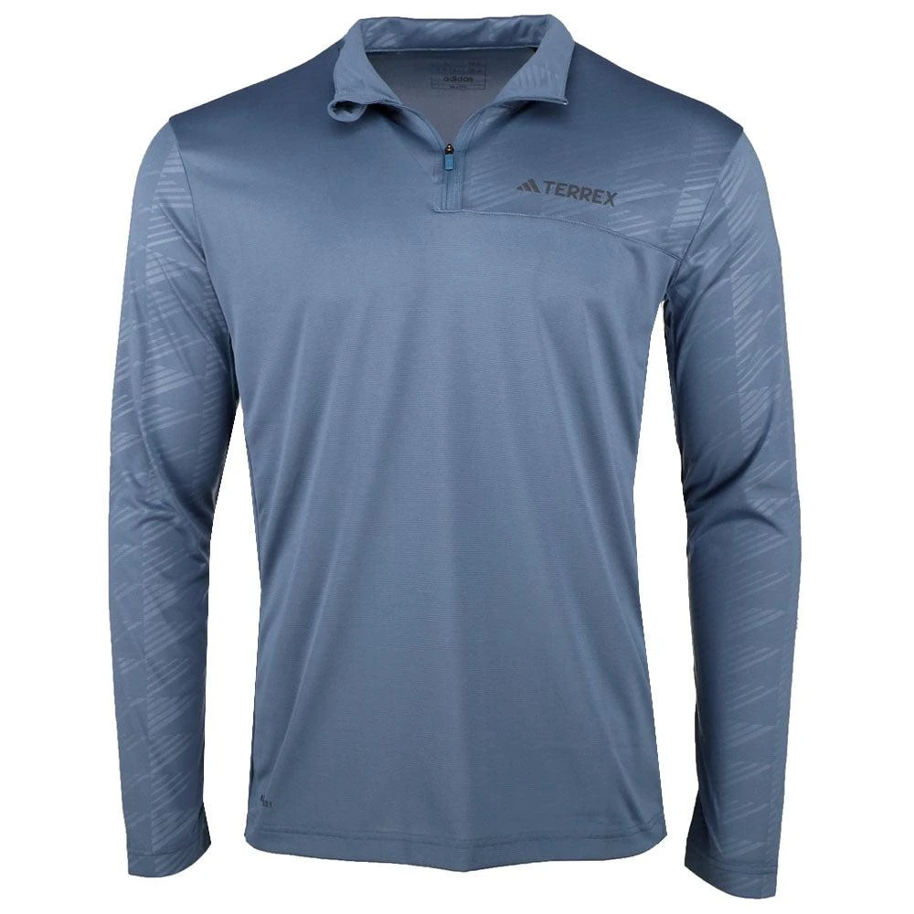 Adidas Terrex Multi Half Zip Pullover Athletic T-Shirt 1