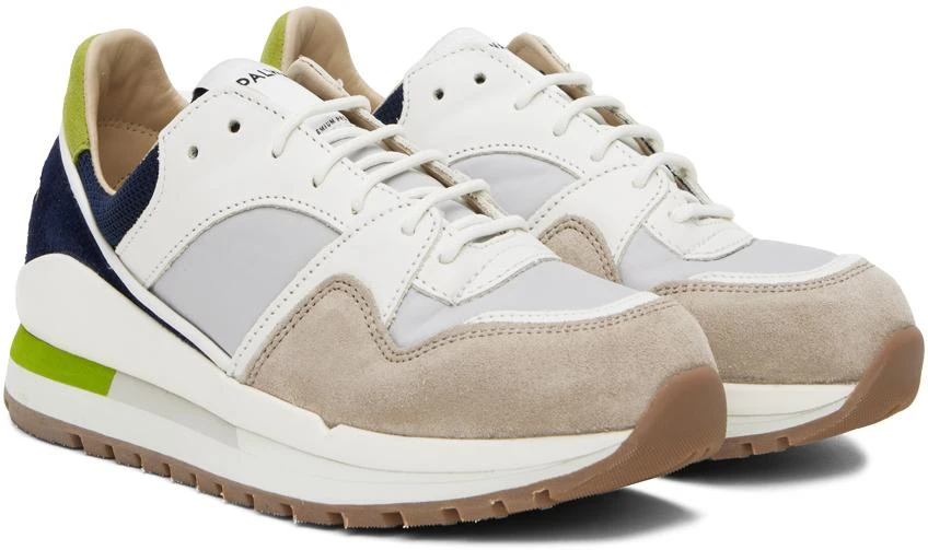 Spalwart Beige & Navy Trail Blazer Sneakers 4