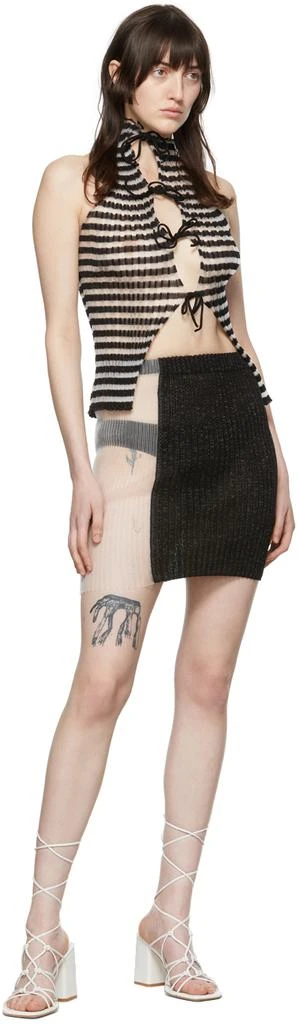 A. ROEGE HOVE Black Sofie Mini Skirt 4