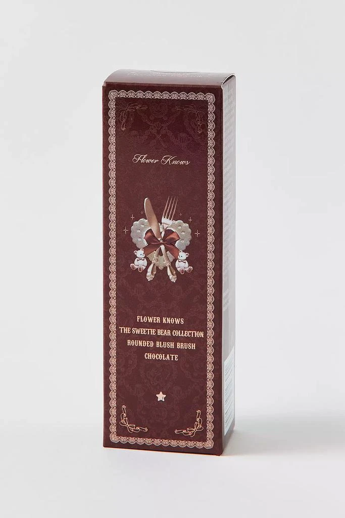 Flower Knows Flower Knows The Sweetie Bear Series Rounded Blush Brush 3