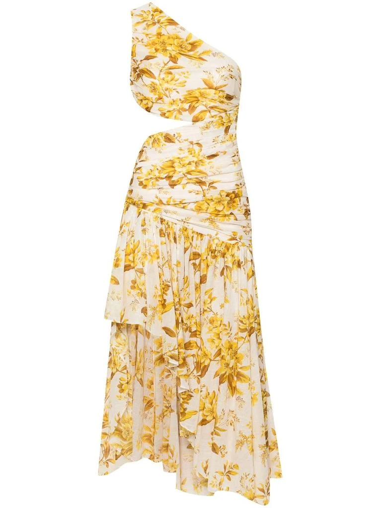 Zimmermann Zimmermann - Golden Asymmetric Dress 1