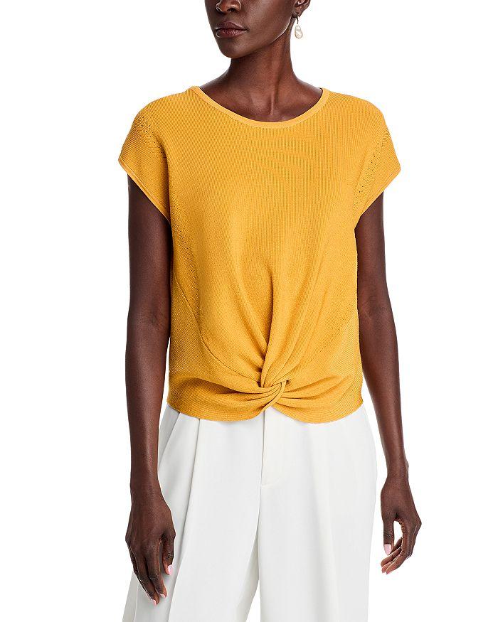 T Tahari Knotted Sweater