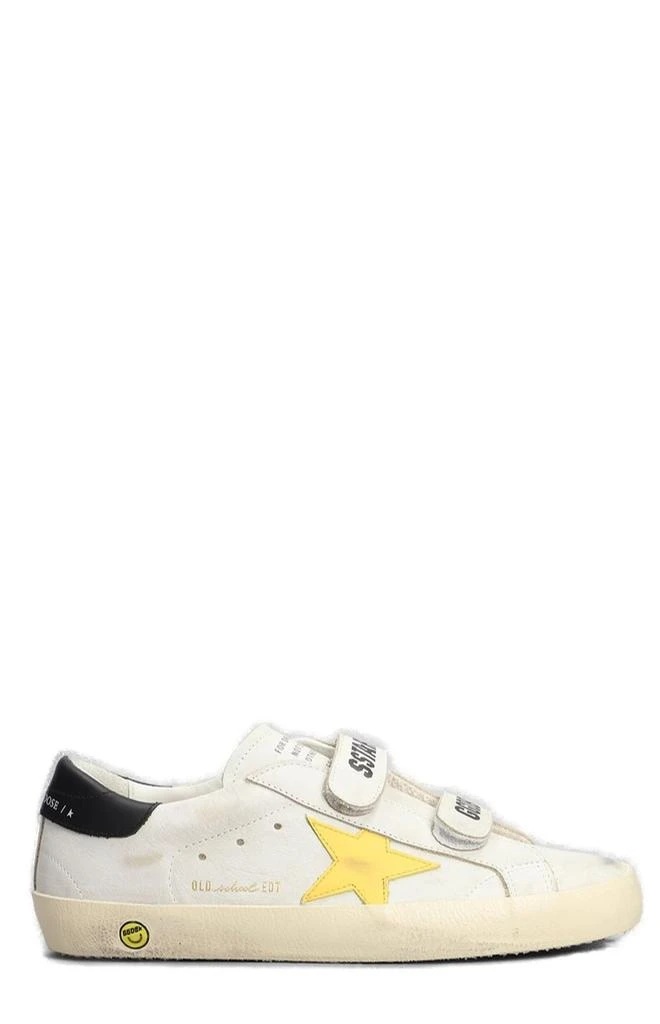 Golden Goose Golden Goose Kids Old School Round-Toe Sneakers 1