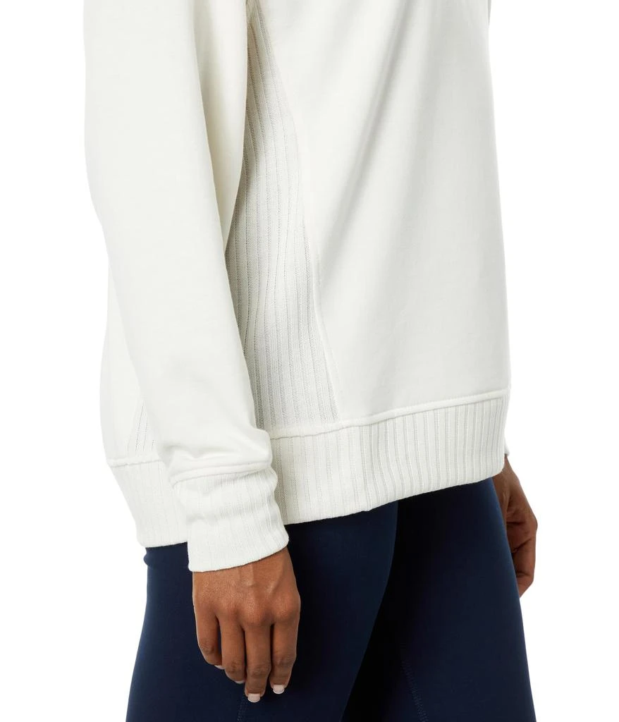Jockey Active Cozy Fleece Oversized Rib Detail Crew 3