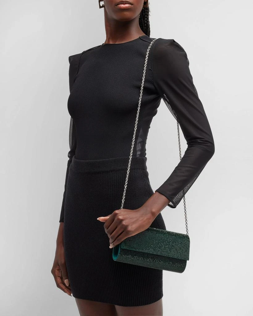 Judith Leiber Perry Beaded Crystal Clutch Bag 2