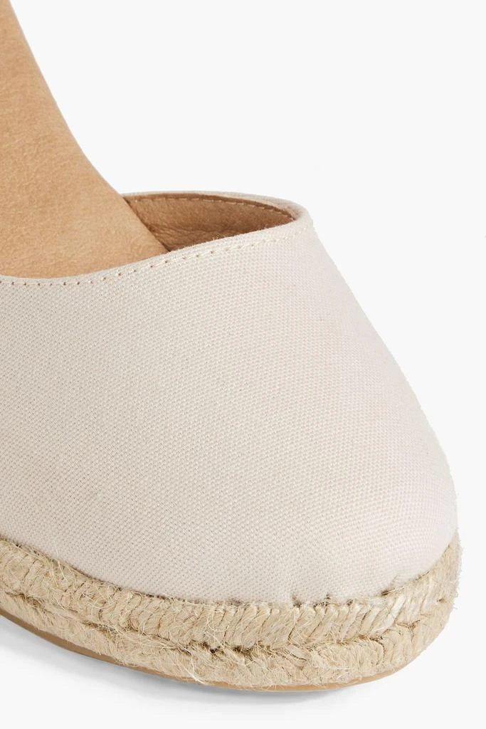 IRIS & INK Gabriella canvas wedge espadrilles 4