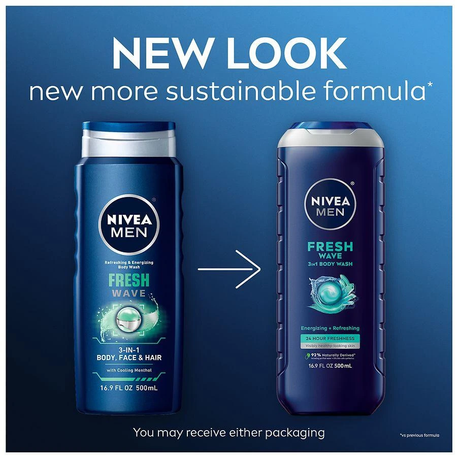 Nivea Men Body Wash Fresh Wave 9