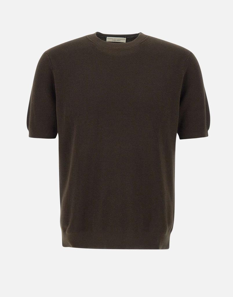 FILIPPO DE LAURENTIIS Cotton crepe sweater