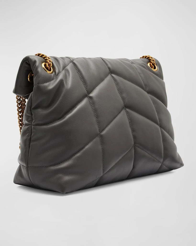 Yves Saint Laurent Lou Puffer Medium YSL Shoulder Bag in Quilted Leather 7