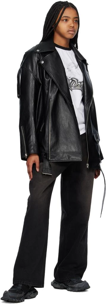 We11done White Crewneck T-Shirt 4