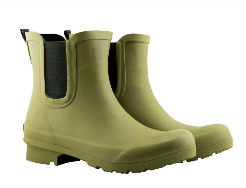 roma Women's Chelsea Rain Boots In Olive