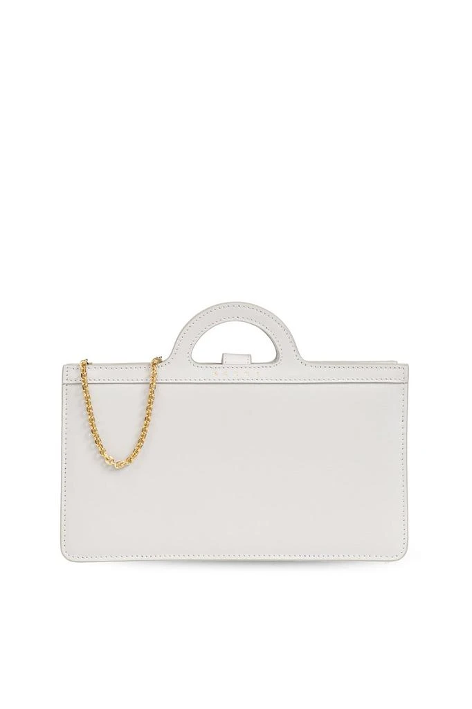 Marni Marni Logo Printed Chain-Linked Long Wallet 1