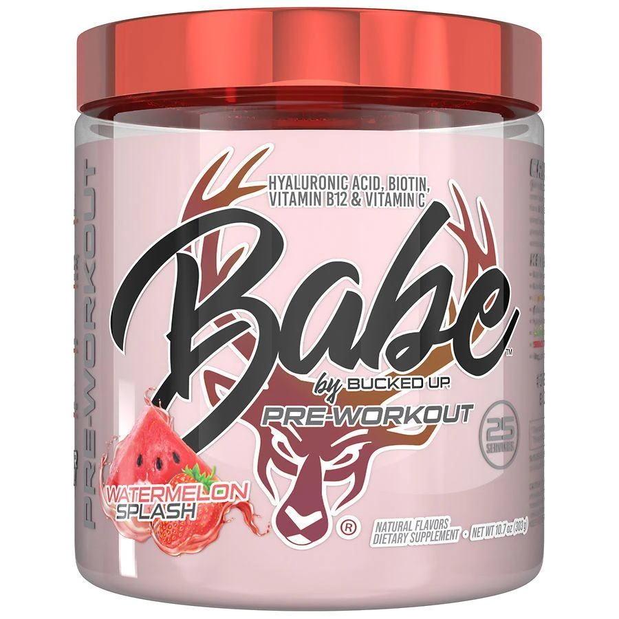 Bucked Up Babe Pre-Workout Watermelon Splash
