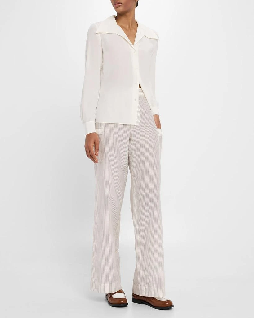 FRAME The Moment Blouse 2