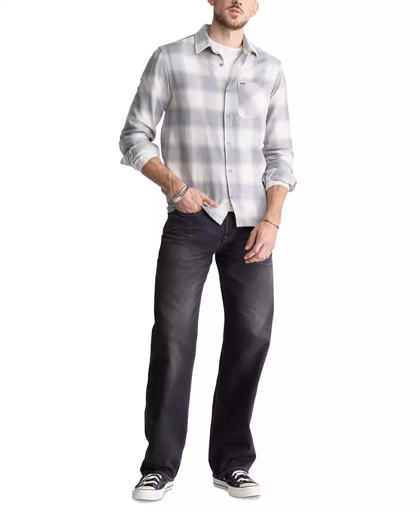 BUFFALO David Bitton Men's Sinclair Long Sleeve Plaid Flannel Button-Front Shirt 4