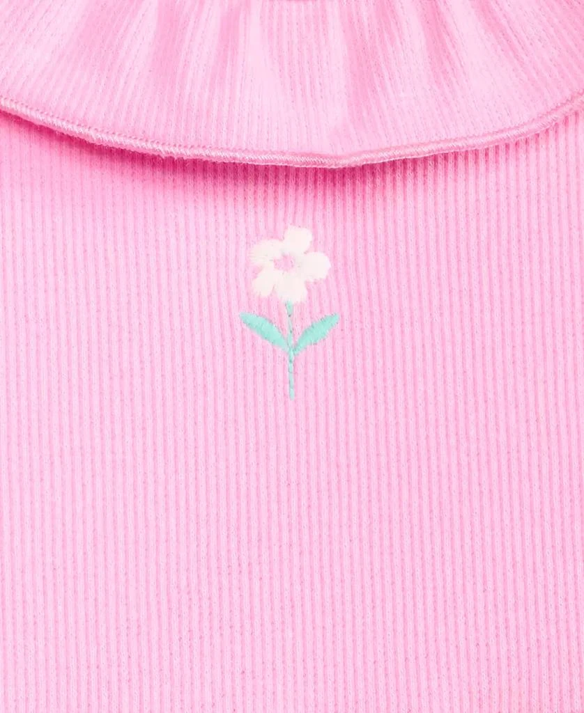 First Impressions Baby Girls
 0M-24M Mix and Match Daisy-Embroidered Ribbed Dress, Macy
s Exclusive 3