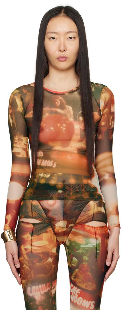 Puppets and Puppets Green Chow Long Sleeve T-Shirt