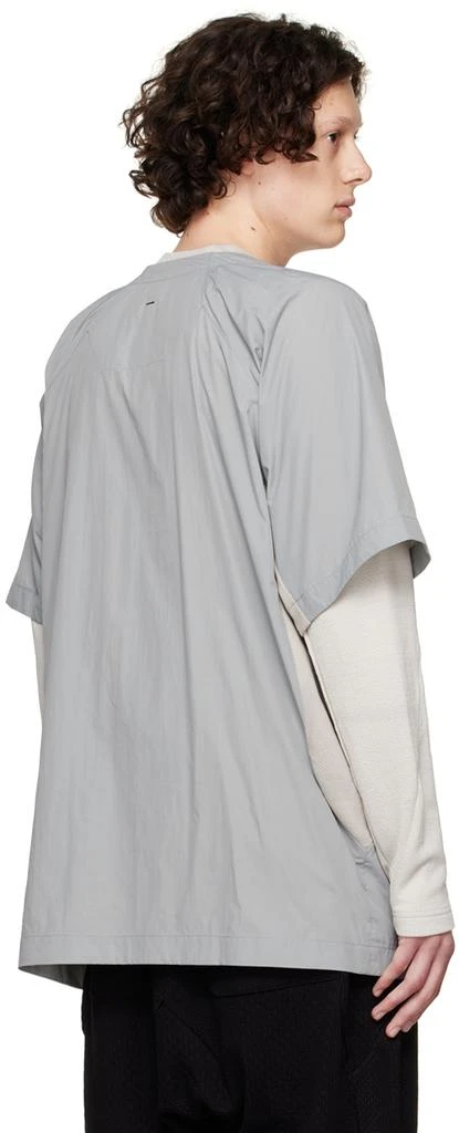 BYBORRE Gray Nylon Shirt 3
