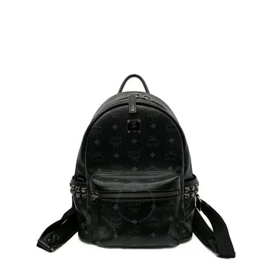 MCM Stark Side Studs Backpack In Visetos
