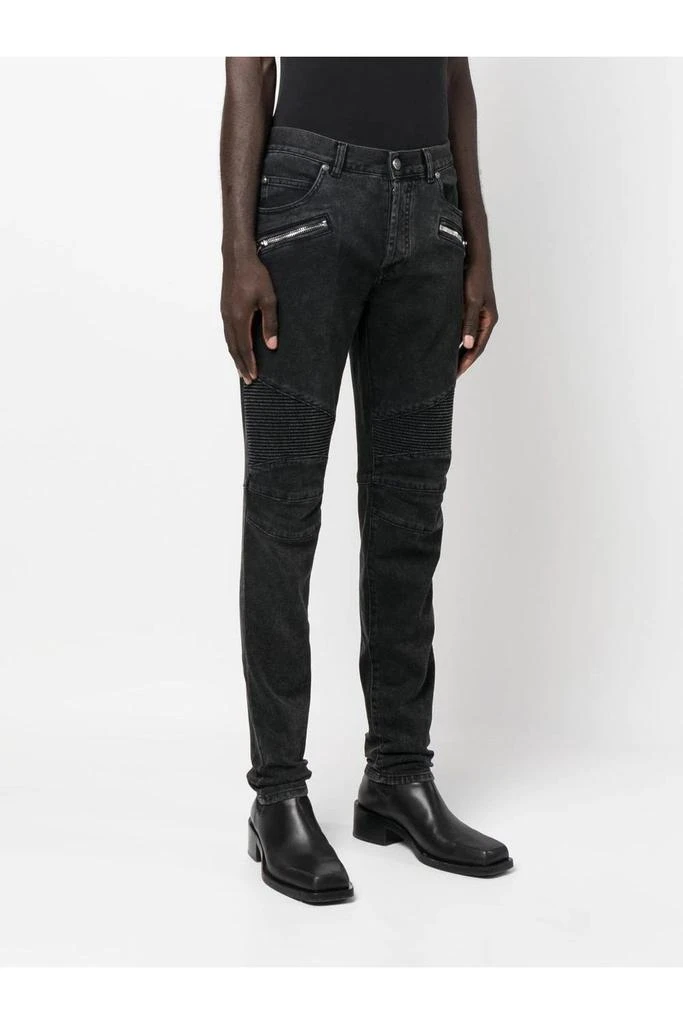 Balmain Ribbed Tapered Jeans 3