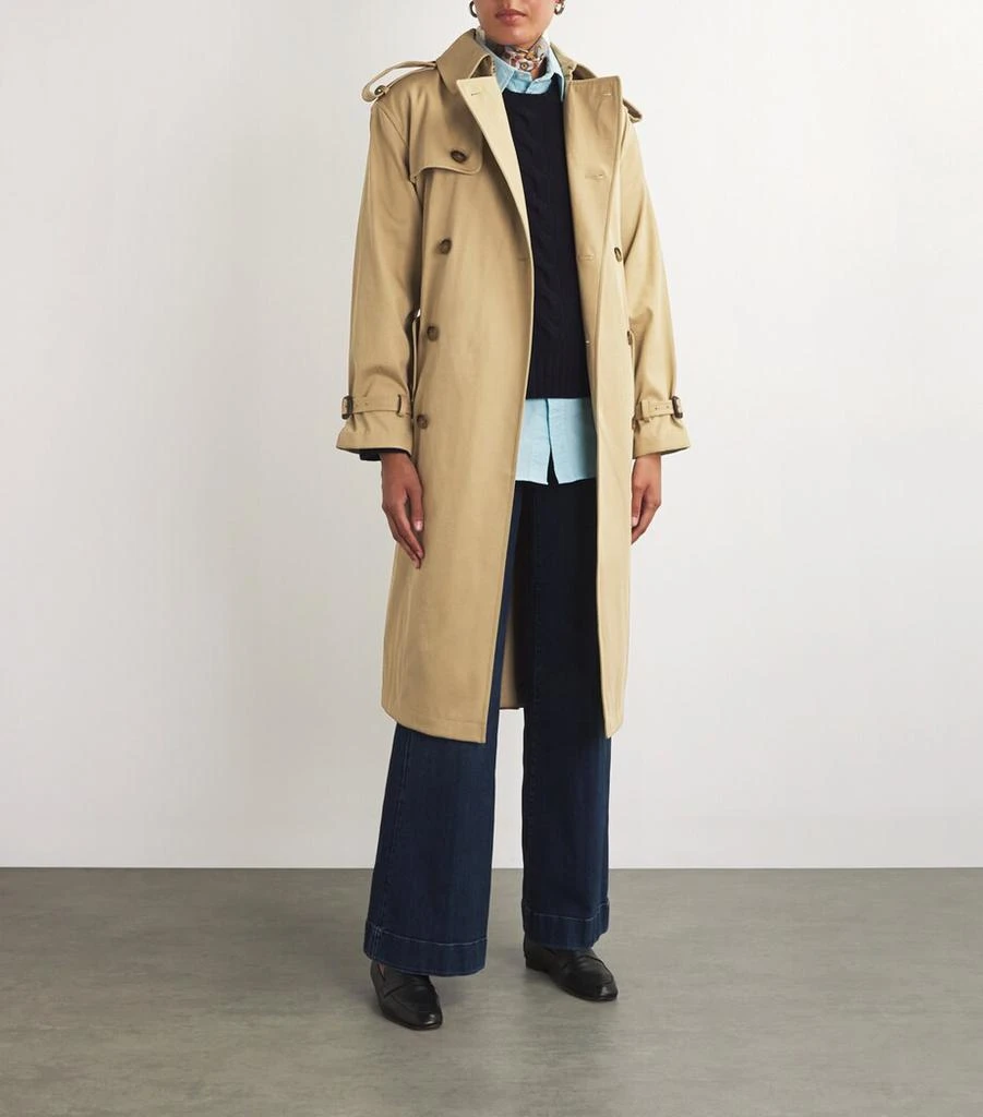 Ralph Lauren Double-Breasted Trench Coat 2