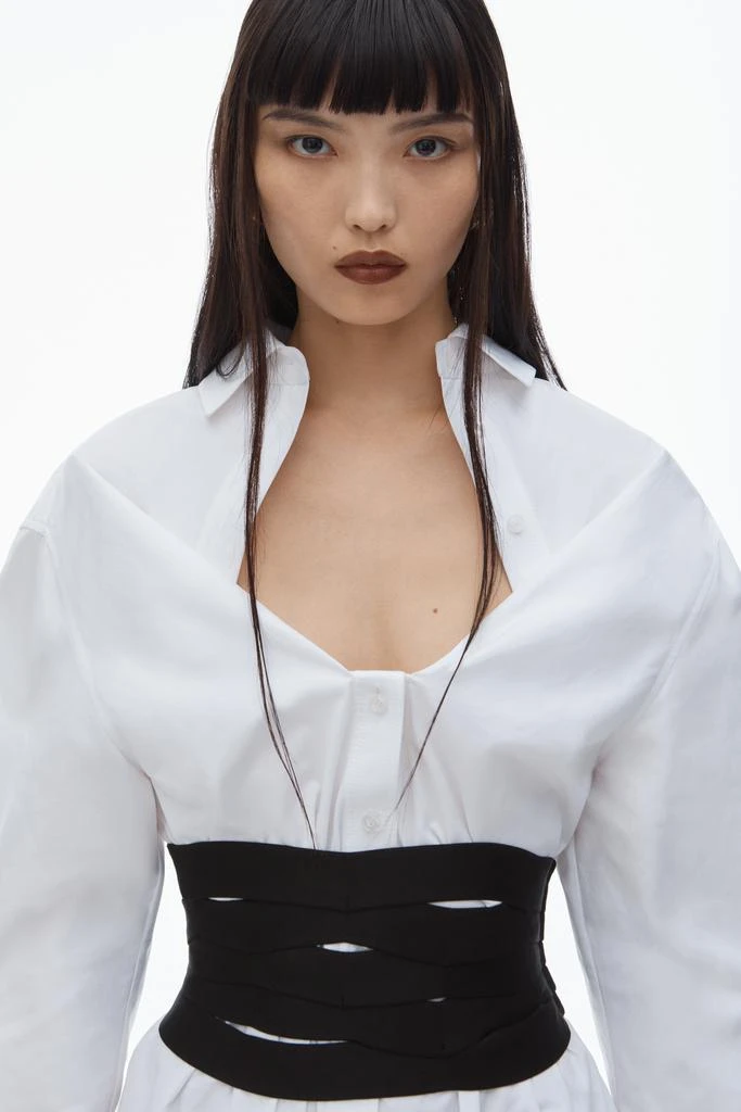 Alexander Wang Deconstructed Mini Shirtdress 4