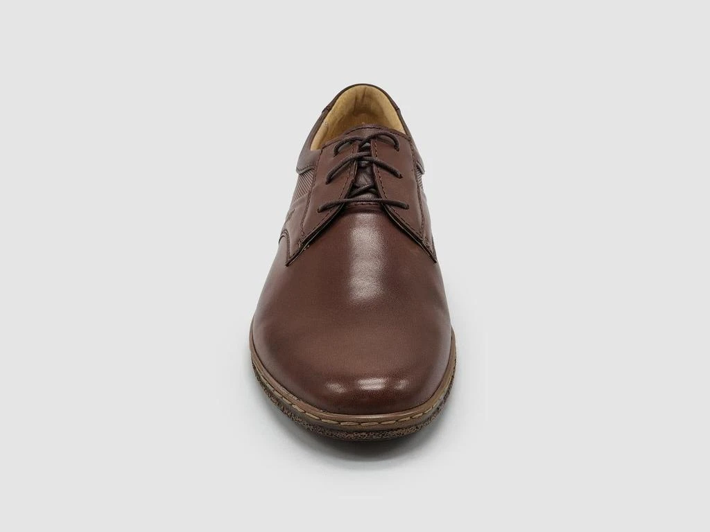 NEW KCR GROUP men\'s oxford leather dress shoes in brown KCR Group Men main image 2