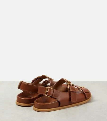 Valentino VLogo Signature leather sandals 2