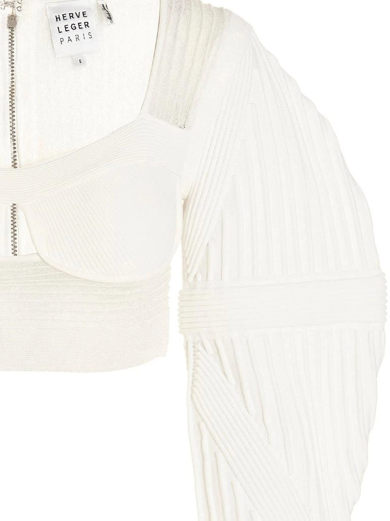 Herve Leger Hervé Léger Knit Corset Top 3