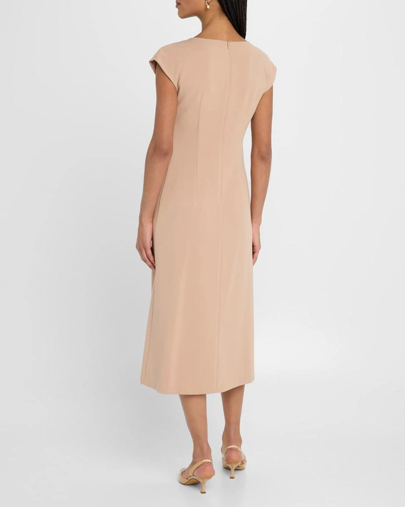 Black Halo Lali Double-Slit Midi Dress 3