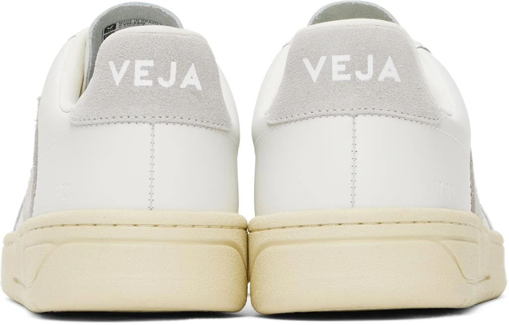 Veja White V-12 Leather Sneakers 2
