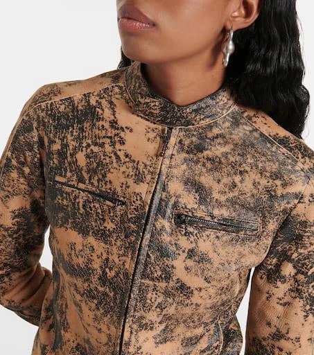 Acne Studios Leather biker jacket 4