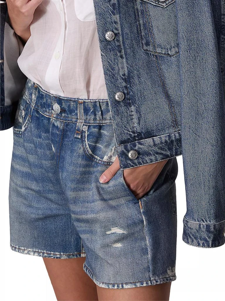 Rag & Bone Miramar Cotton Walking Shorts 7