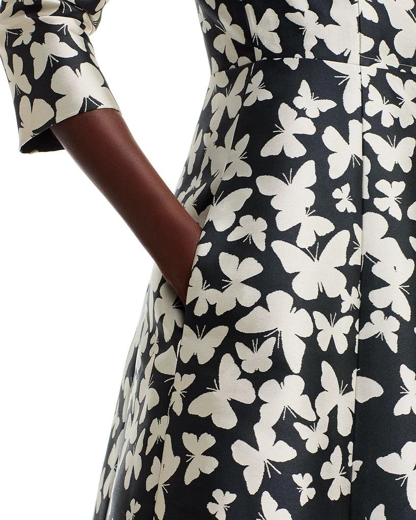 Teri Jon Butterfly Button Front Dress 2