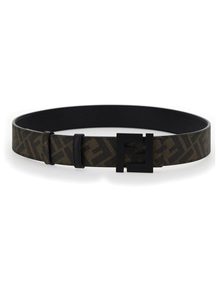 Fendi Fendi FF Motif Reversible Belt