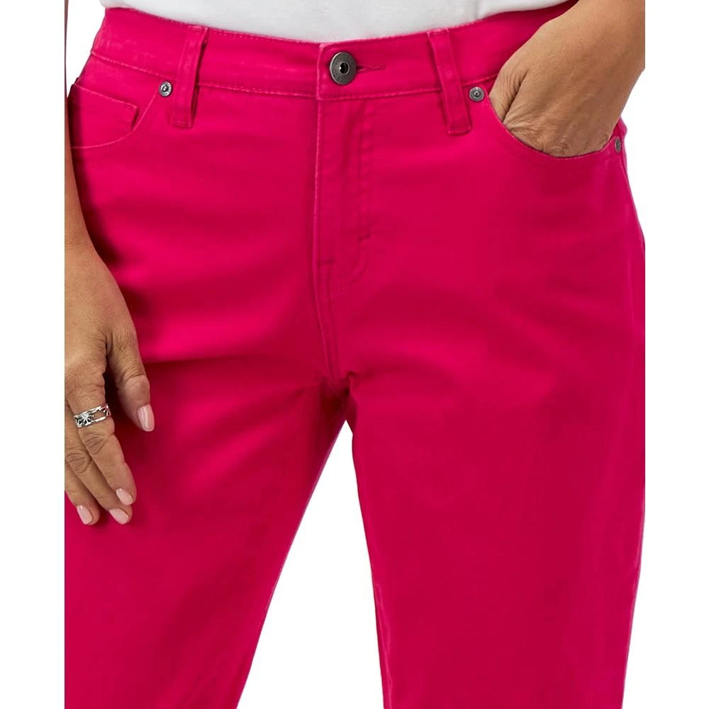 Style & Co Petite Curvy-Fit Mid Rise Cuffed Capri Jeans, Created for Macy's 7