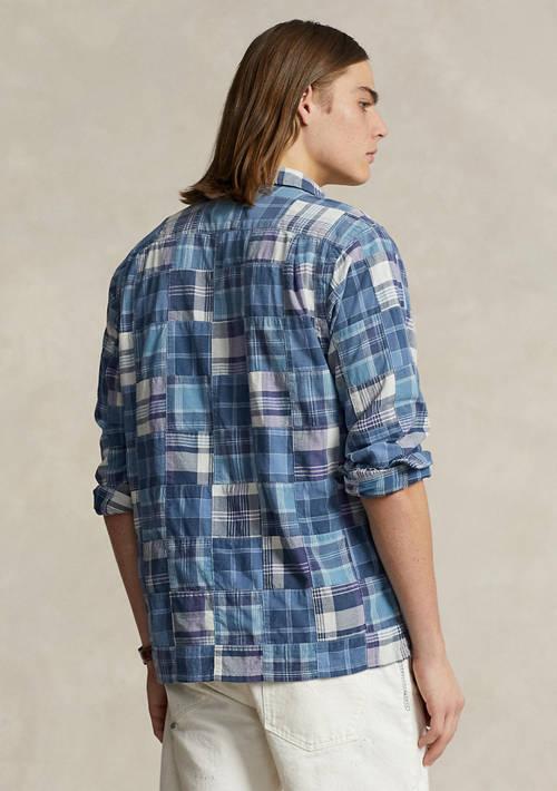 Ralph Lauren Ralph Lauren Classic Fit Patchwork Madras Camp Shirt