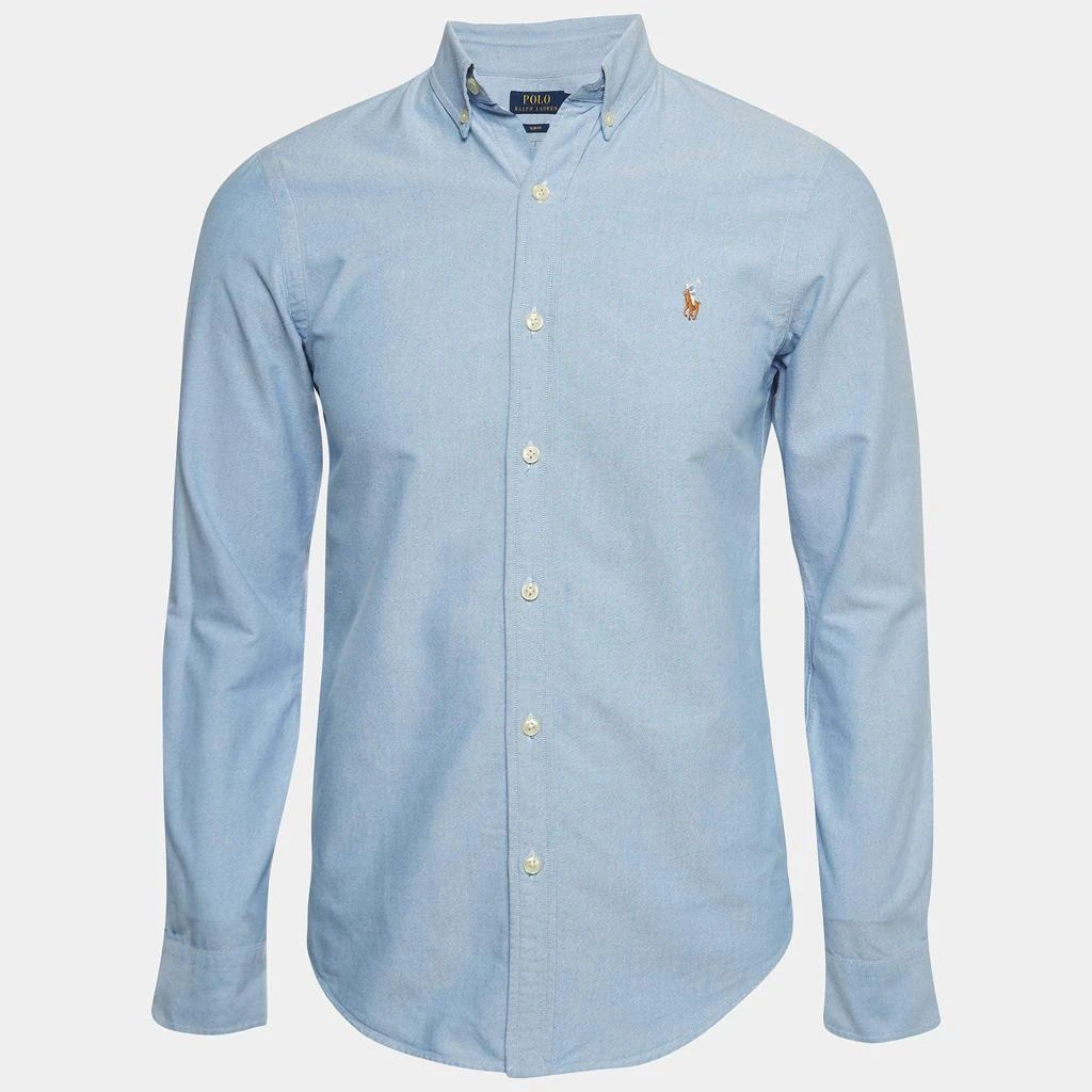 Ralph Lauren Polo Ralph Lauren Blue Cotton Buttoned Front Shirt S 1