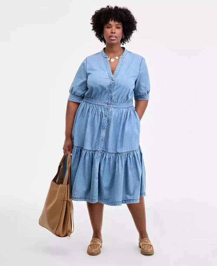 Shop Trendy Plus Cotton Button-Front Tiered Midi Dress, Macy's Exclusive on Sale at BeyondStyle Get 31% Off Trendy Plus Cotton Button-Front Tiered Midi Dress, Macy's Exclusive with Limited-Time Flash Deals, Exclusive Shop Trendy Plus Cotton Button-Front Tiered Midi Dress, Macy's Exclusive on Sale at BeyondStyle Get 31% Off Trendy Plus Cotton Button-Front Tiered Midi Dress, Macy's Exclusive with Limited-Time Flash Deals, Exclusive