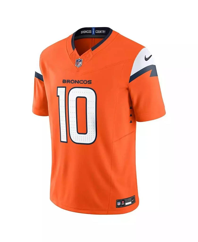 NIKE Men's Bo Nix Orange Denver Broncos Vapor F.U.S.E. Limited Jersey 2