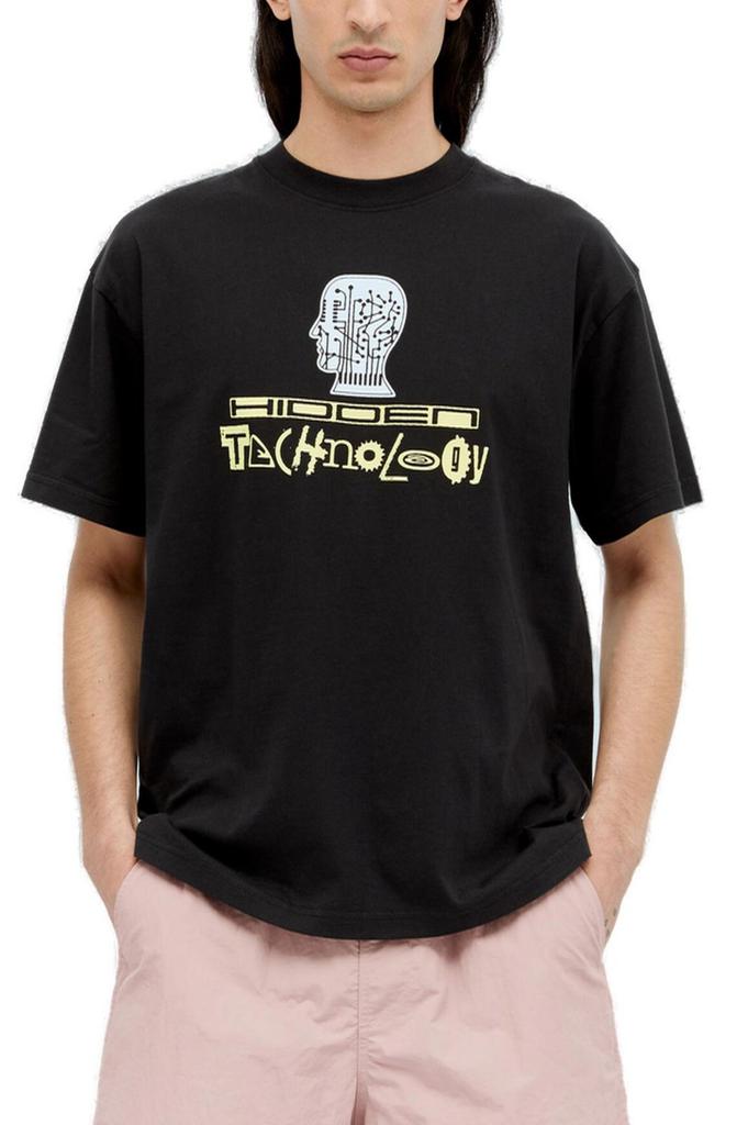Brain Dead White cotton Bongo Brain T-shirt - T-Shirts
