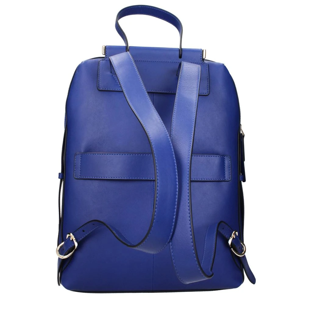 Piquadro Blue Leather Backpacks – On Sale Now with Up to 34% Off