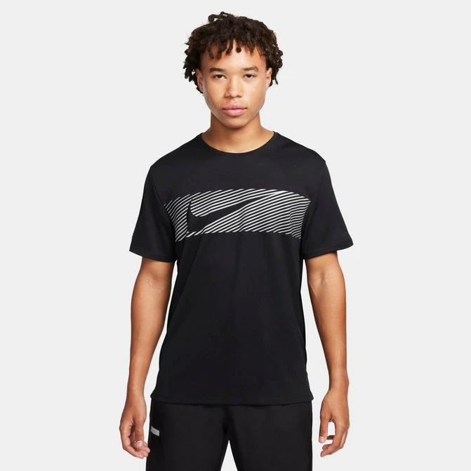 NIKE Men's Nike Miler Flash Dri-FIT UV Running T-Shirt 1