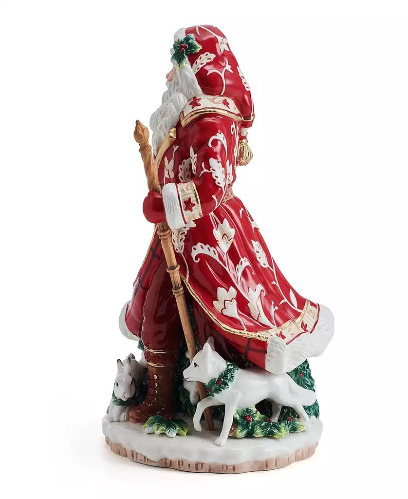 Fitz and Floyd Studio Collection 12.75-Inch Town & Country Santa Figurine, 12.75-inch 4