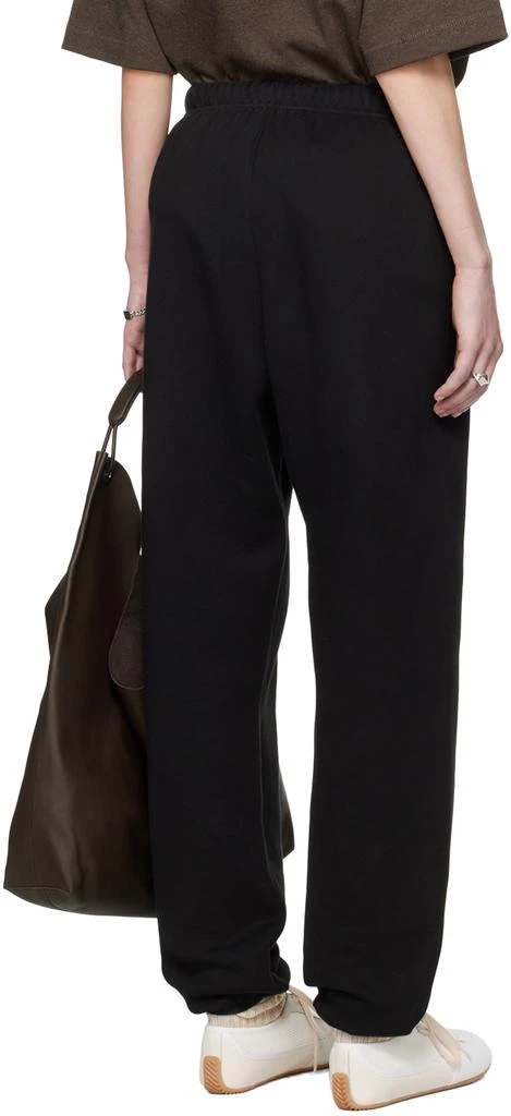Essentials Black Drawstring Sweatpants 3