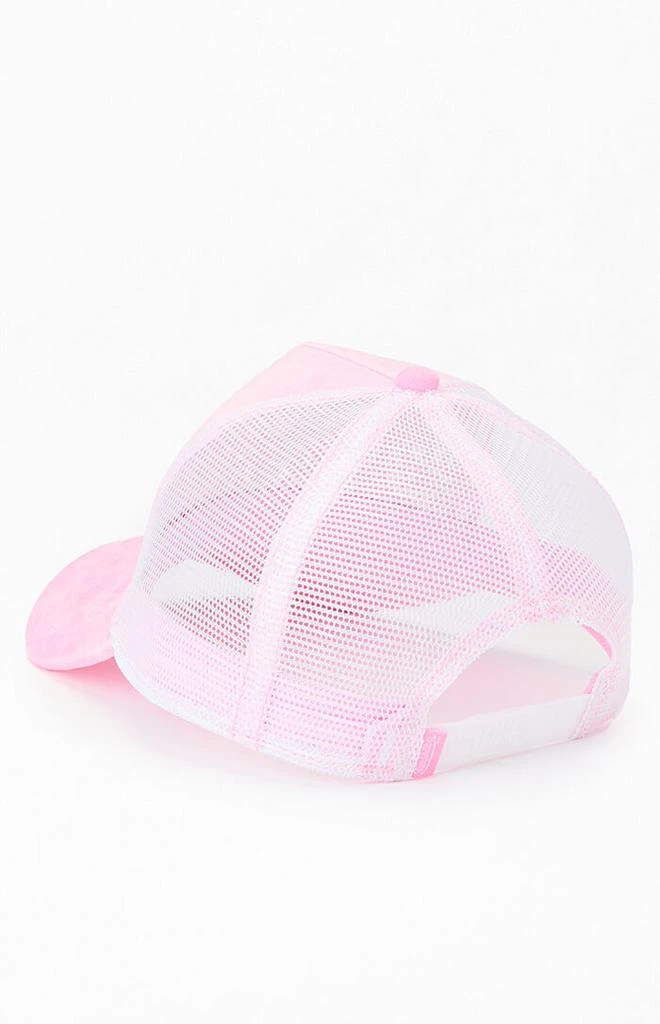 Von Dutch Pink Velvet Trucker Hat 3