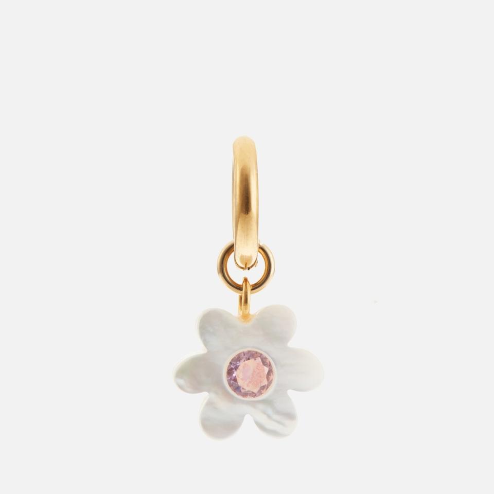 Notte Notte Mini Superbloom Glow Gold-Plated Stud Earring
